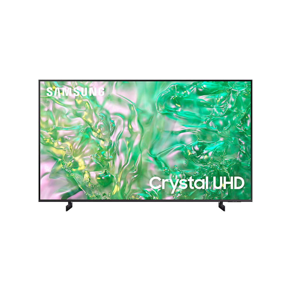 سامسونج تلفزيون سمارت بشاشة كريستال دقة UHD مقاس 55 بوصة موديل DU8000 2024- بني
