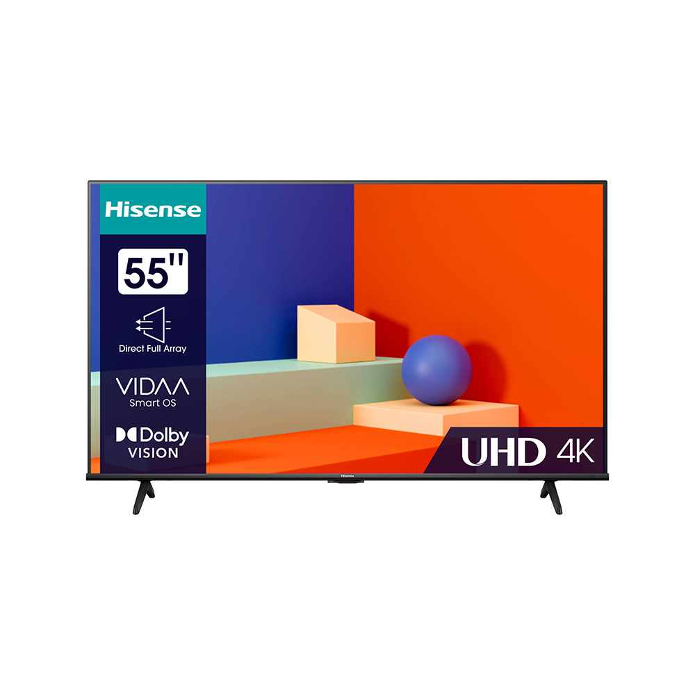هايسنس تلفزيون فيدا الذكي دقة 4K UHD مقاس 55 بوصة موديل 55A62NS 