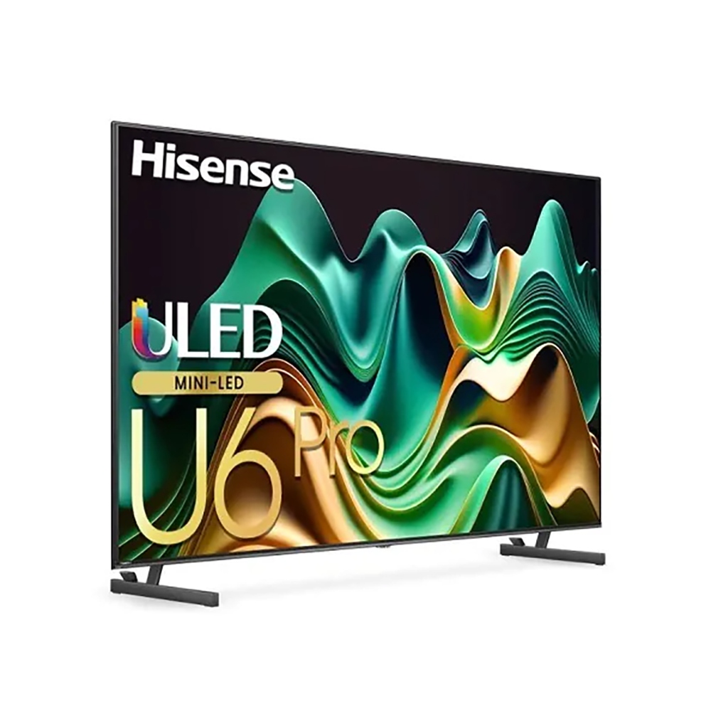 هايسنس تلفزيون ذكي U6N Pro Mini LED ULED 4K مقاس 65 بوصة موديل 65U6PRO - أسود