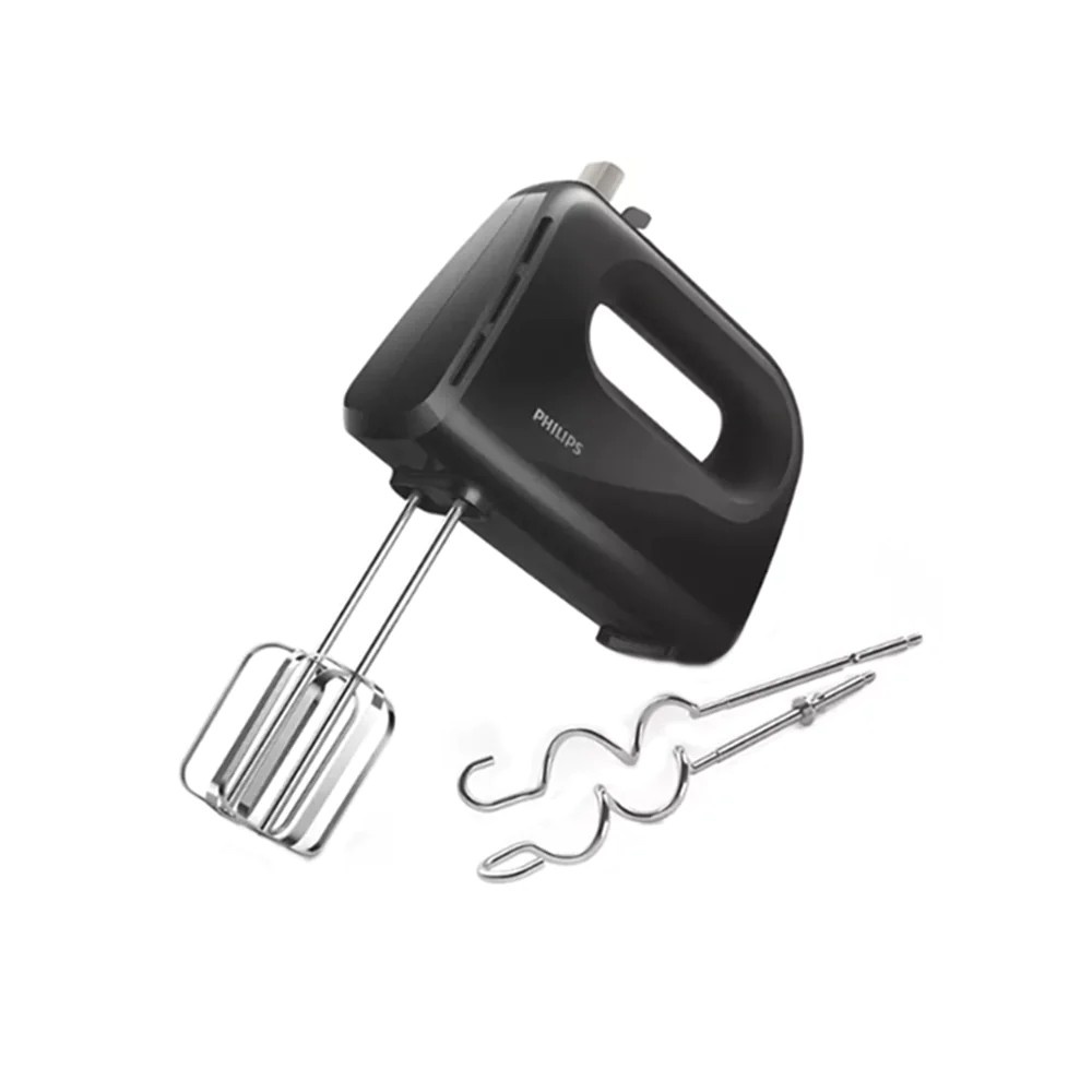 فيليبس خلاط  يدوي 5 سرعات بقوة 280 وات موديل HR3704/11 - أسود