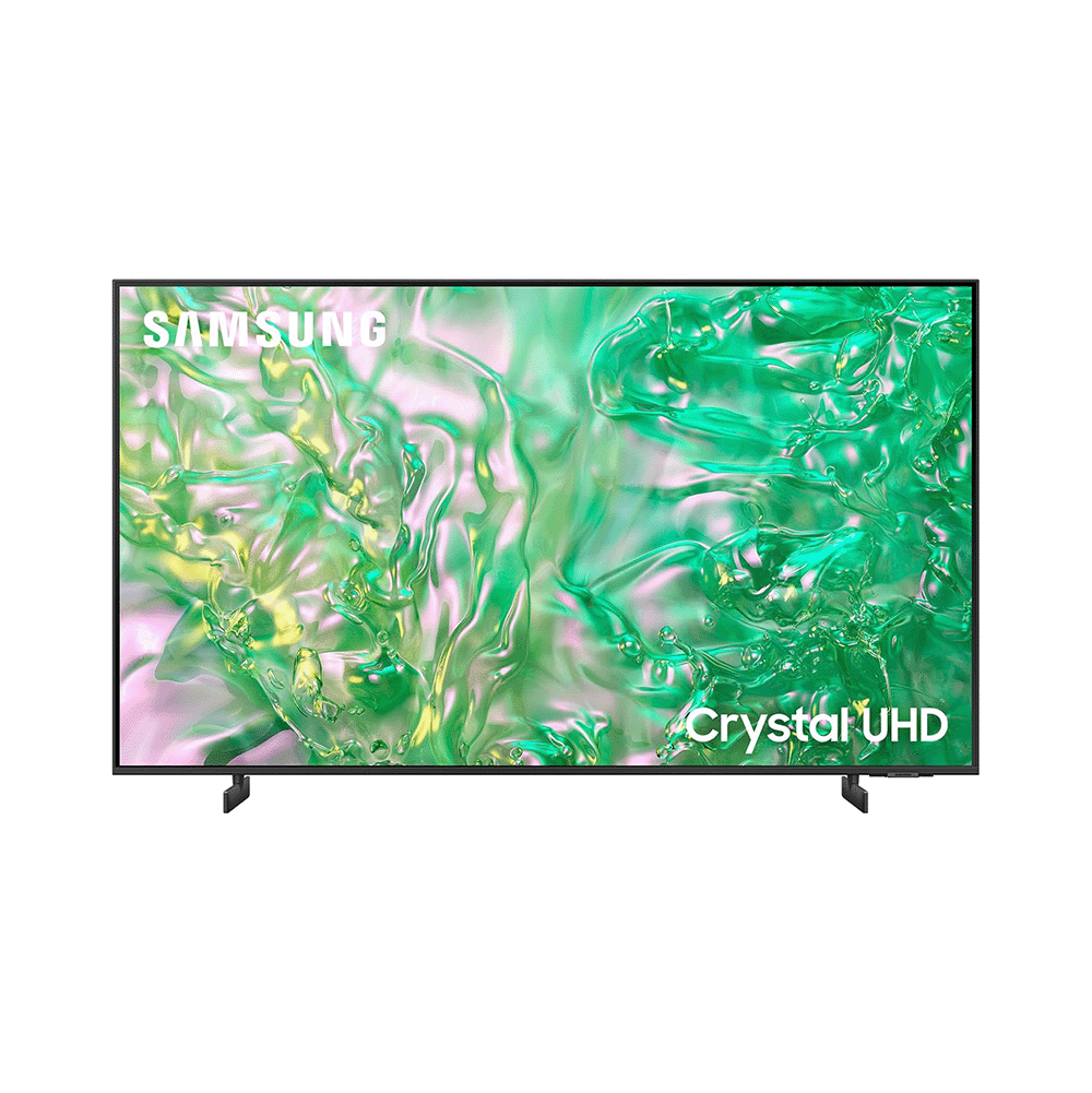 سامسونج تلفزيون كريستال 4k فائق الوضوح مقاس 50 بوصة قوة 145 وات موديل DU8000 2024 - أسود
