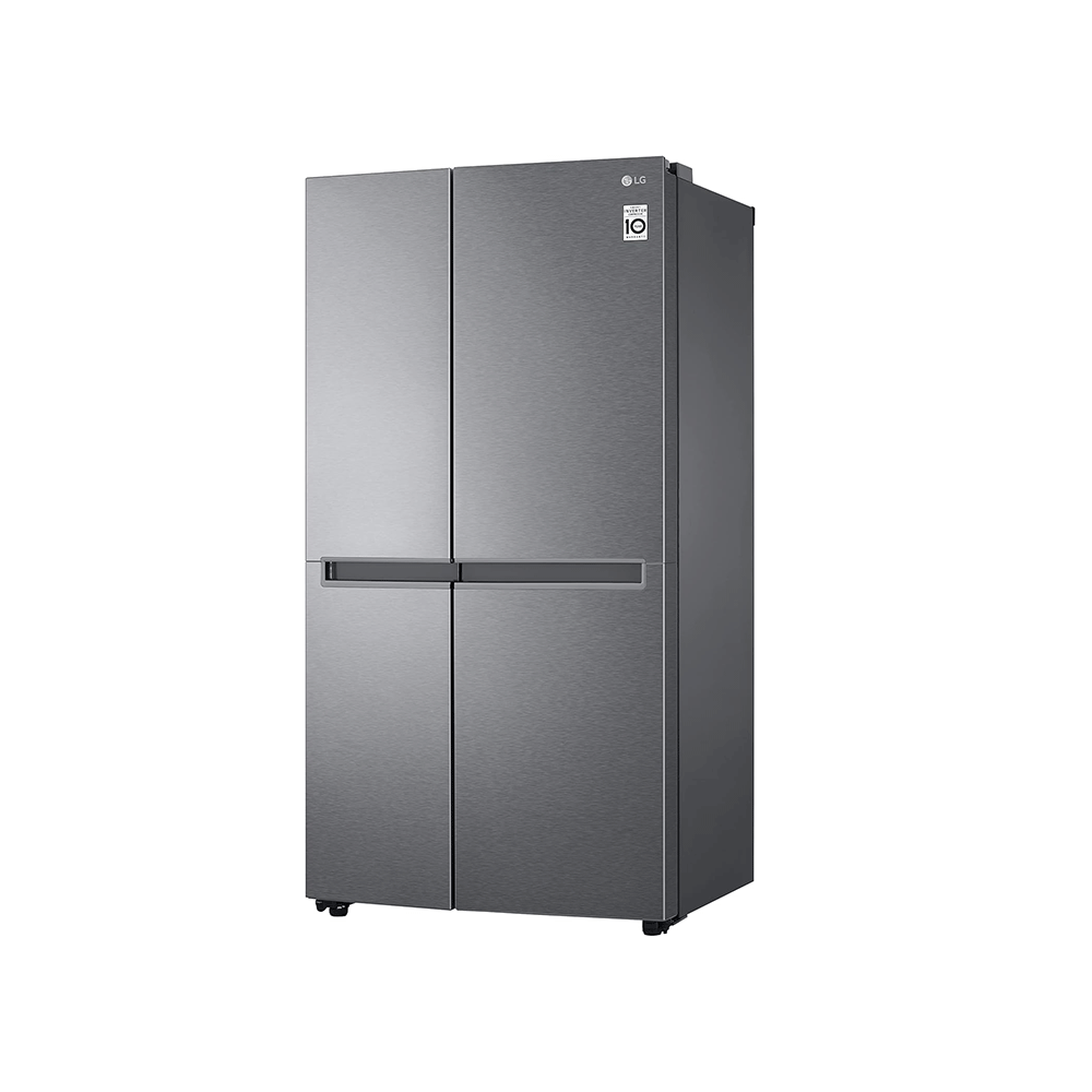 إل جي ثلاجة كهربائية سعة 643 لتر ببابين قوة 604  كيلو وات/ساعة موديل GR-B267JQYL - رمادي