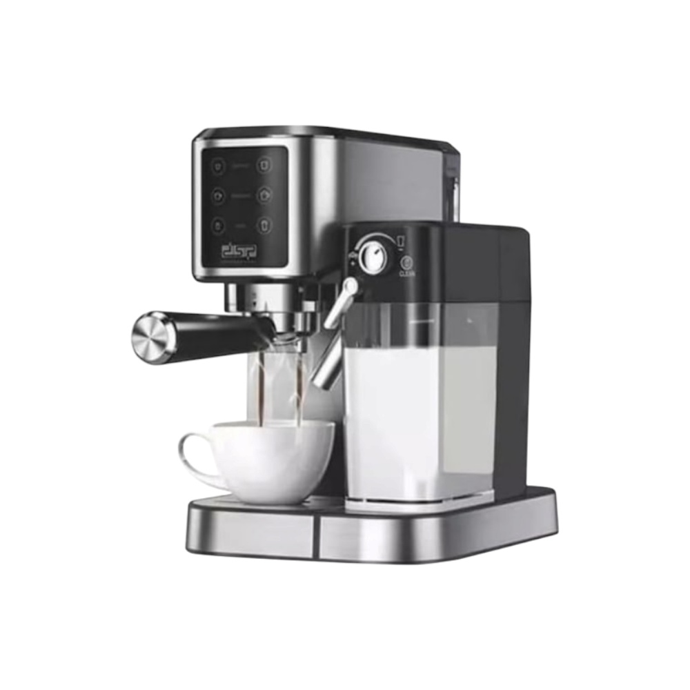 دي اس بي  ماكينة قهوة احترافية بقوة 1450 وات موديل KA3104 - فضي