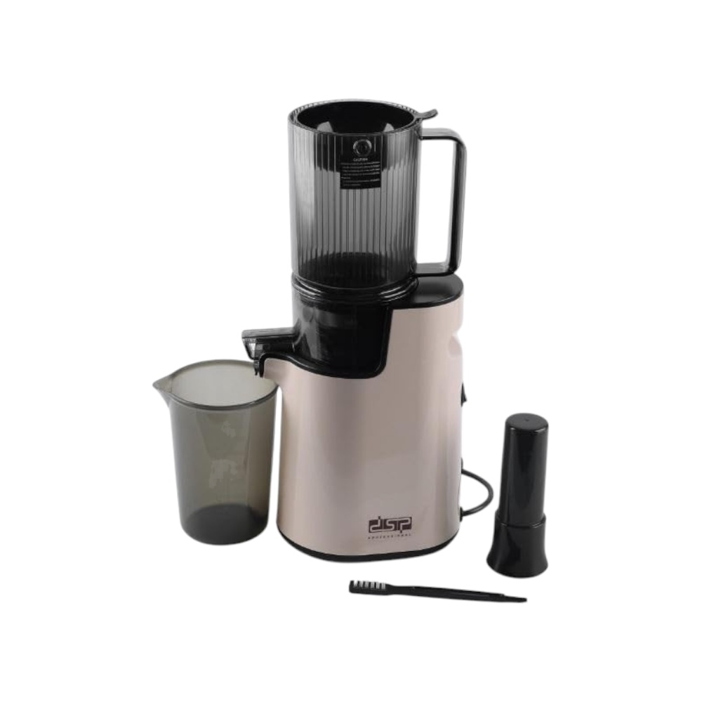 دي اس بي عصارة فواكه كاملة بطيئة بقوة 250 واط وسعة 350 مل/800 مل موديل KJ3079 - بيج