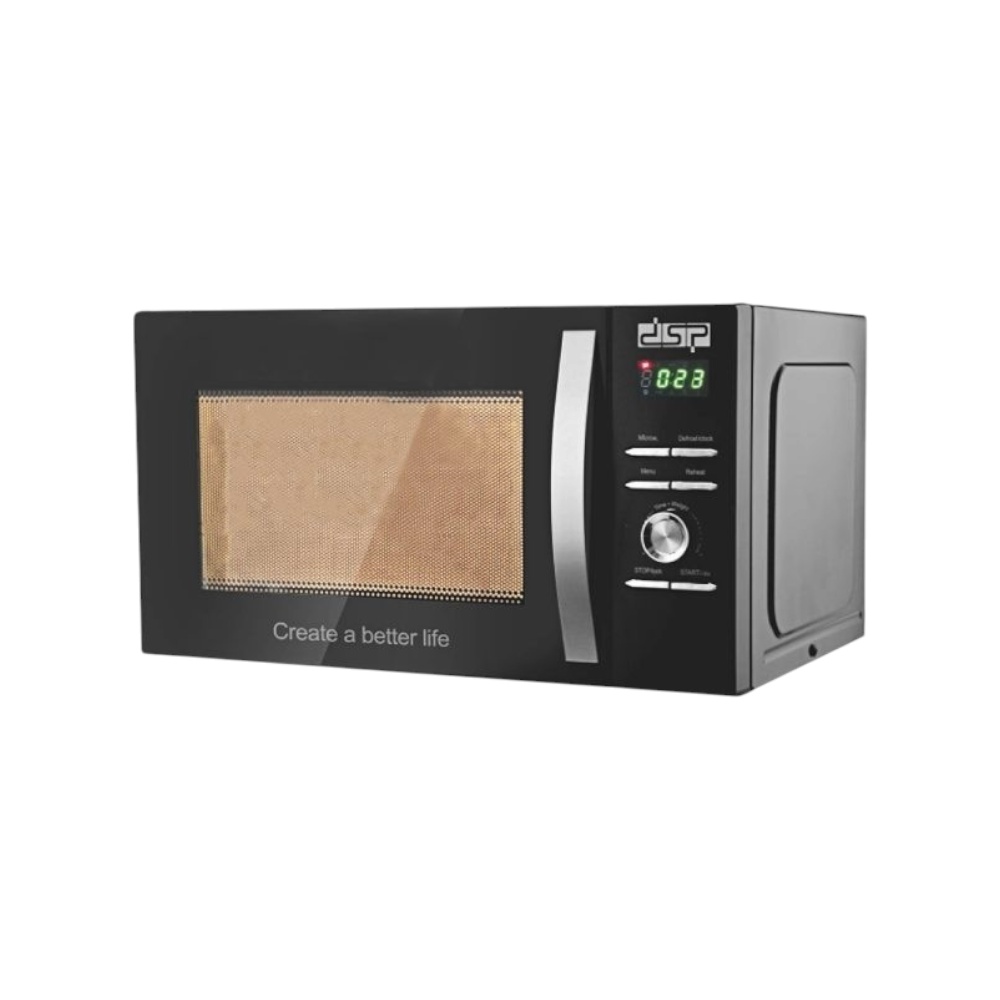دي اس بي فرن ميكروويف سعة 30 لتر بقوة 1520 واط موديل KB6006 - أسود