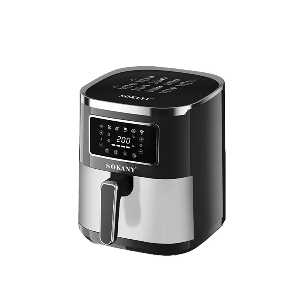 سوكاني قلاية هوائية رقمية بسعة 7 لتر وقوة 1700 وات موديل SK-10052 - أسود