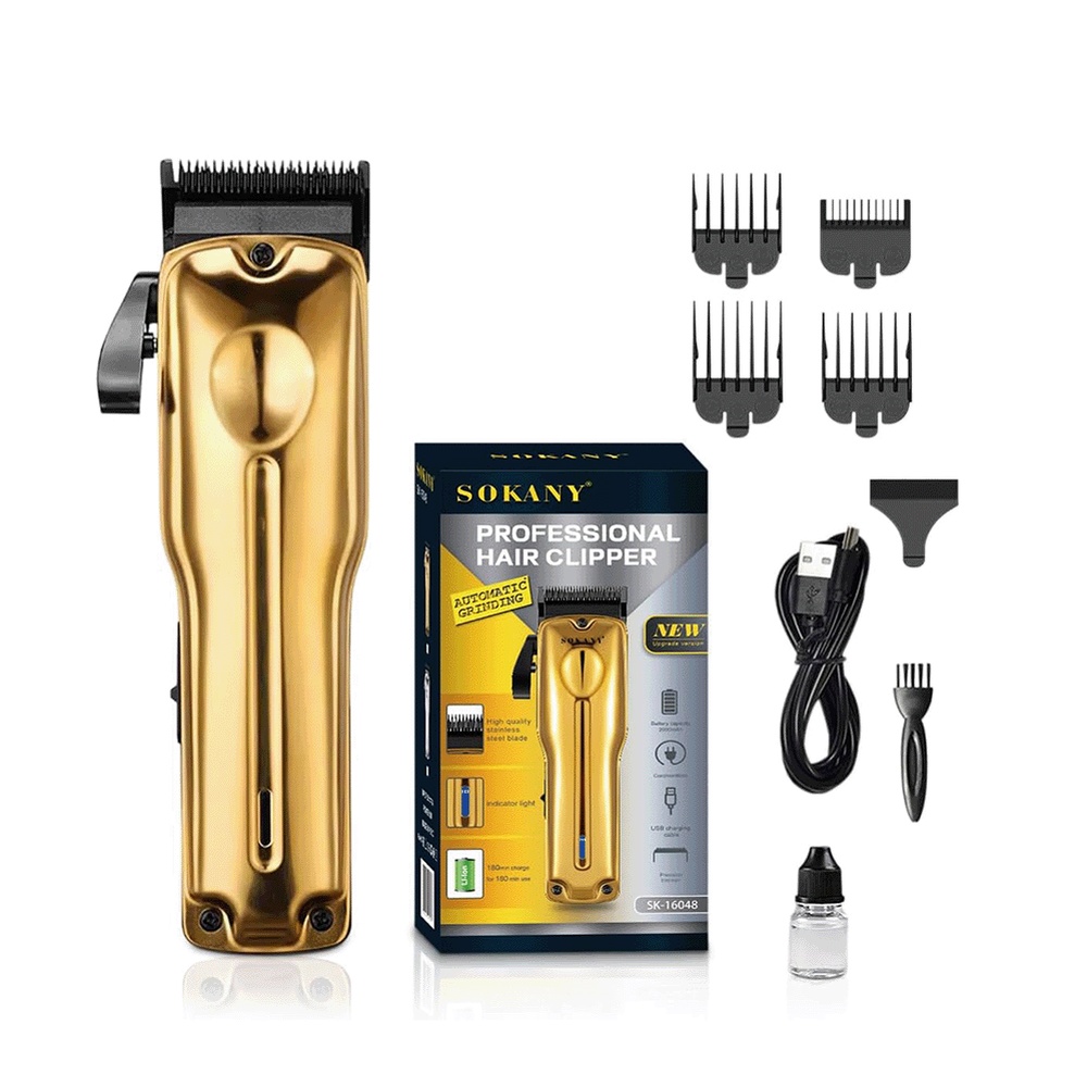 سوكاني ماكينة حلاقة شعر احترافية لاسلكية قابلة للشحن موديل SK-16048