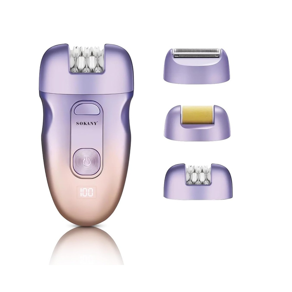 سوكاني جهاز إزالة الشعر 3 في 1 موديل SK-17006 - متعدد الألوان