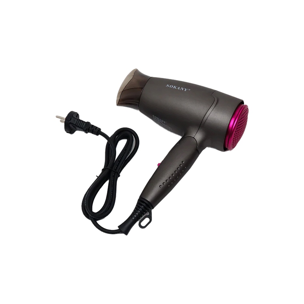 سوكاني استشوار شعر بقوة 900 وات موديل SK-3318 - متعدد الألوان