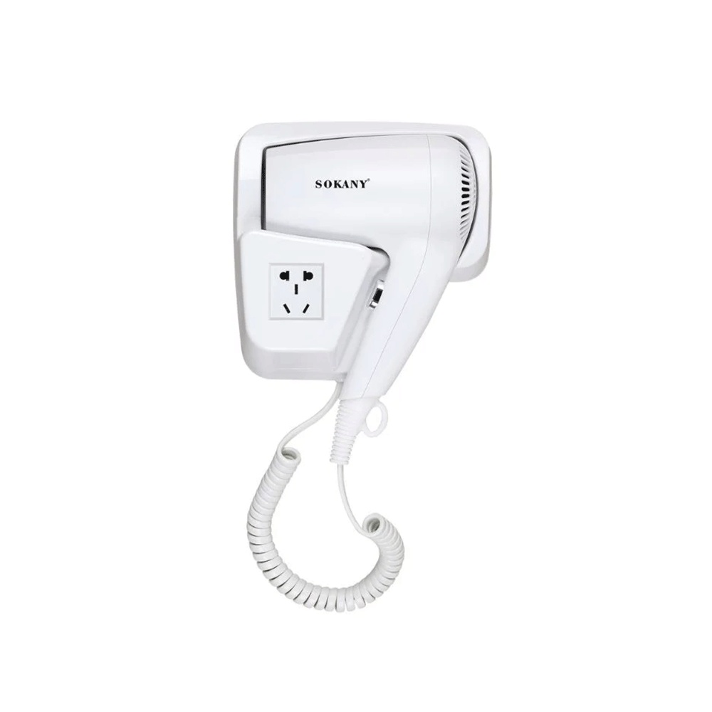 سوكاني مجفف شعر احترافي بقوة 1200 وات موديل SK-CF-2217 - أبيض