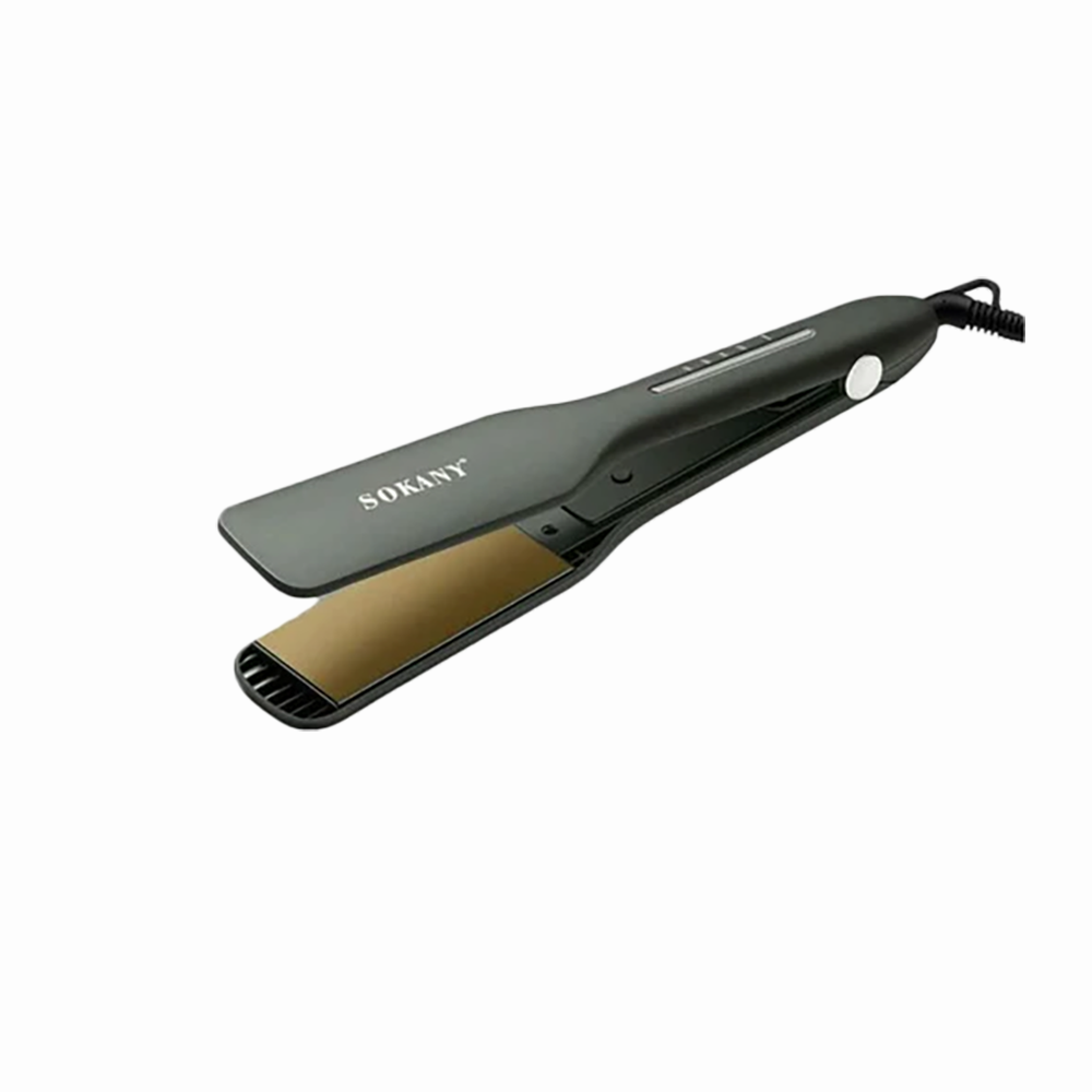 سوكاني مكواة فرد الشعر الرطبة والجافة المزدوجة بقوة 50 وات موديل SK-1911 - متعدد الألوان