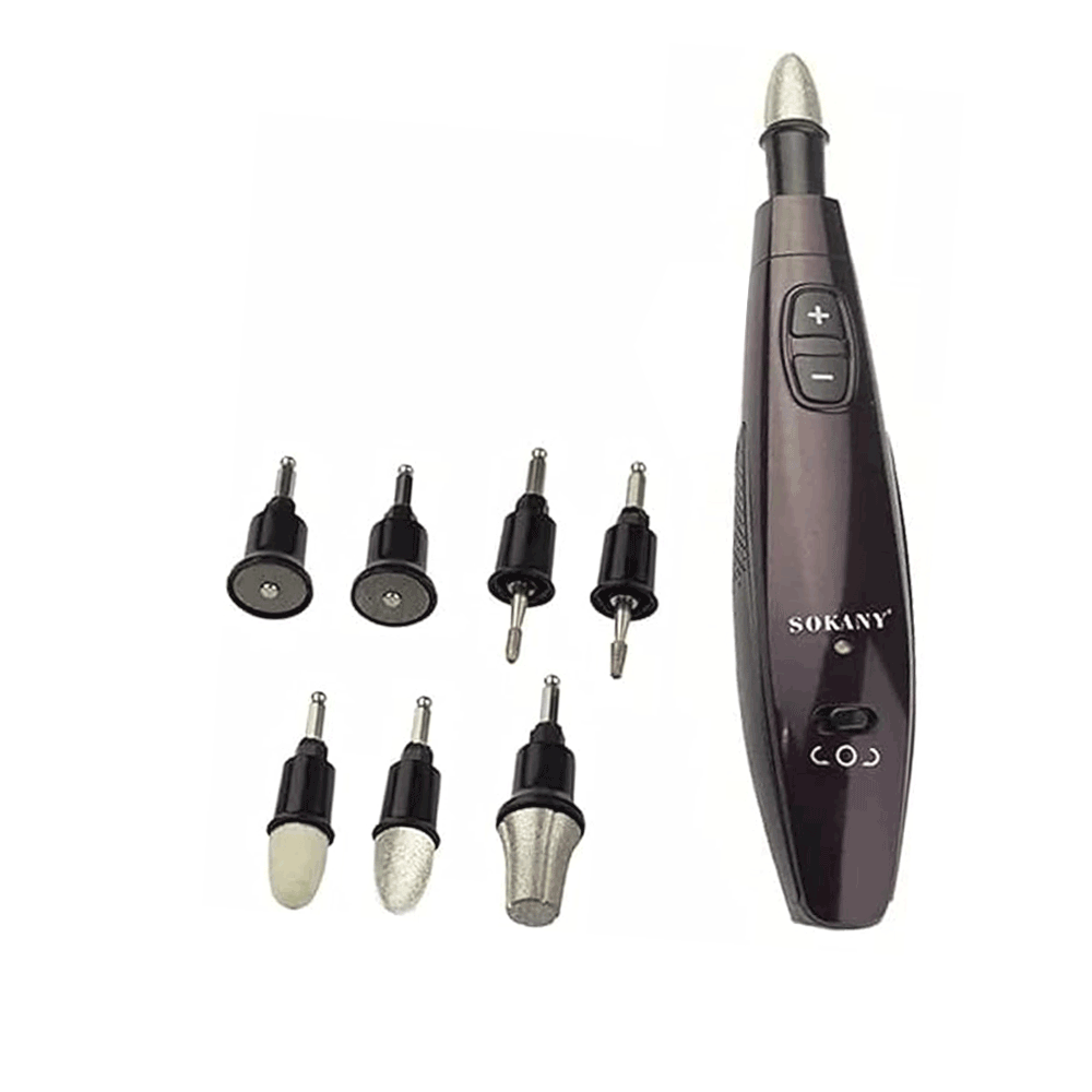 سوكاني جهاز العناية بالأظافر 7 في 1 موديل HC-383 - متعدد الألوان