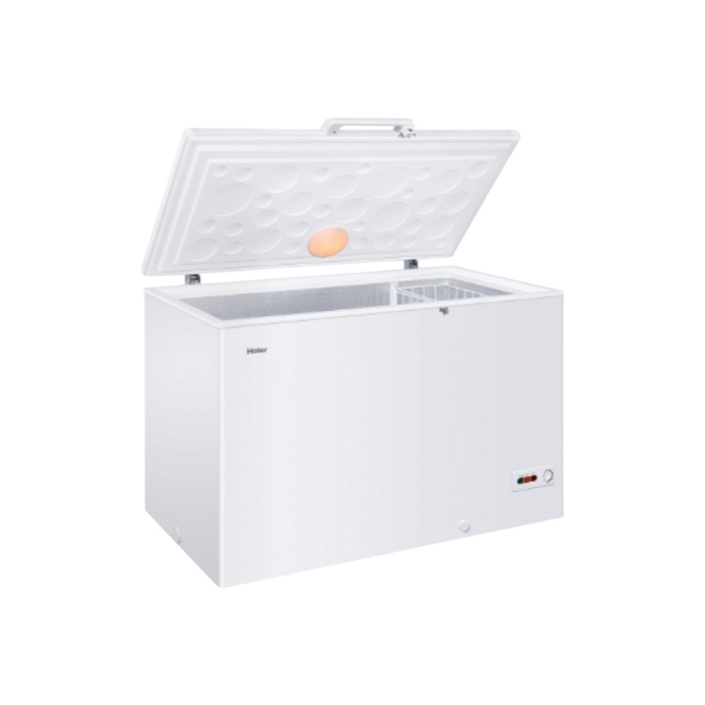 فريزر أفقي هاير  باب واحد سعة 379 لتر قوة 50 وات موديل HCF-428W - أبيض