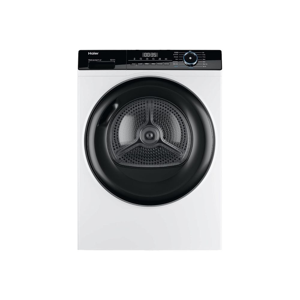 هاير مجفف ملابس اوتوماتيكي سعة 8 كيلو بقوة 630 وات موديلHD80-A2939 - اسود