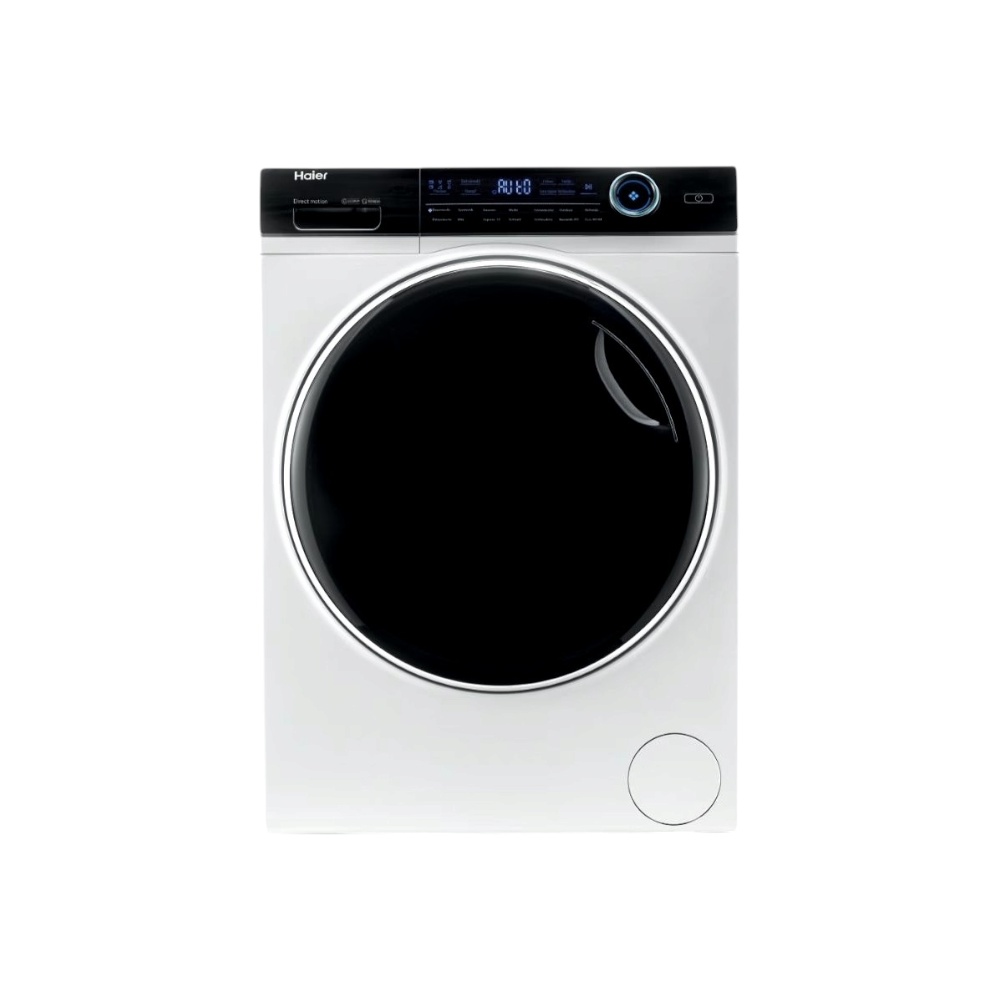 هاير غسالة اوتوماتيكي تحميل امامي بسعة 8 كيلو وقوة 2000 وات موديل I-PRO SERIE 7 HW80-B14979 - أبيض