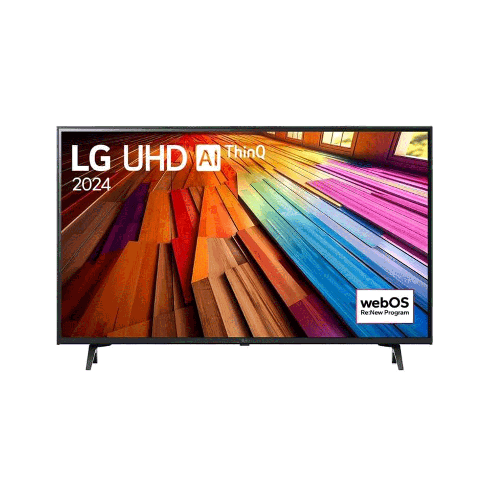 تلفزيون إل جي مقاس 55 بوصة قوة 85 وات موديل 55UT80006LA إصدار 2024 - أسود 