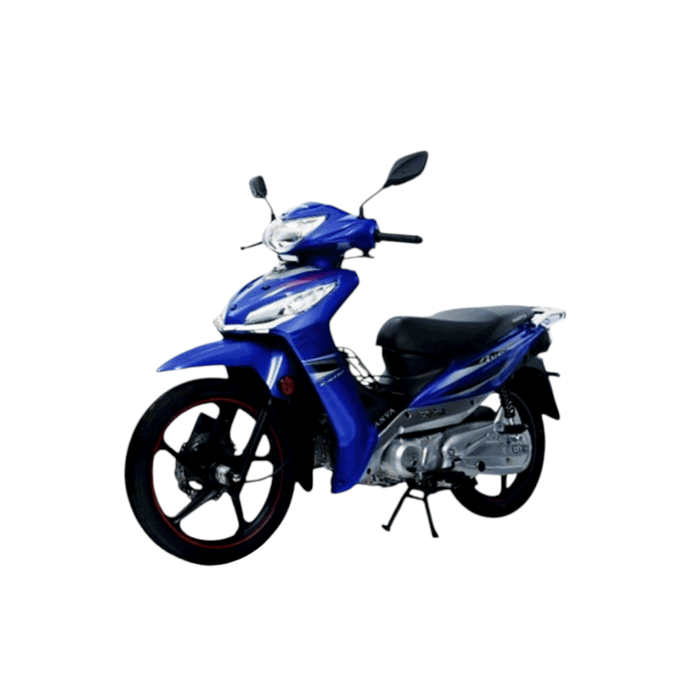 دراجة نارية سانيا موديل 110.22- ازرق