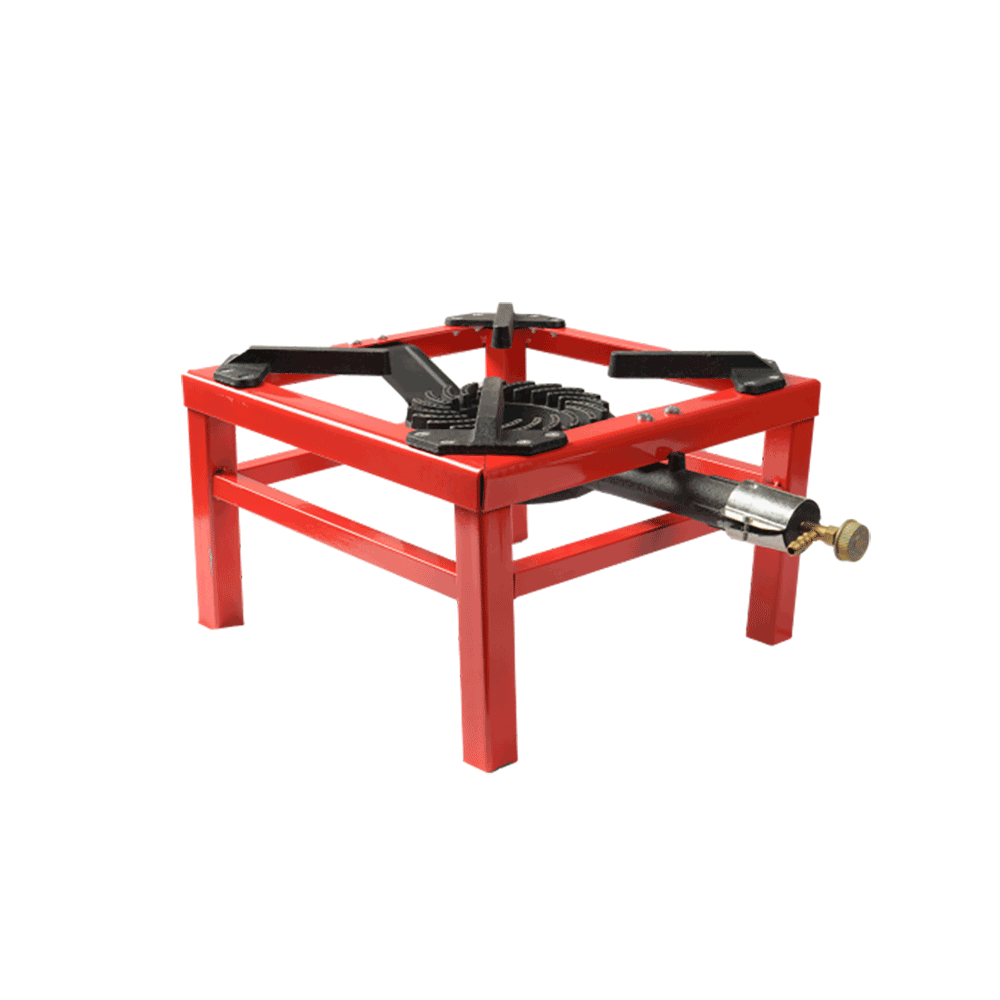 شولة كوفر 1 مفتاح بقاعدة حديد مدبل موديل 1010021 - احمر