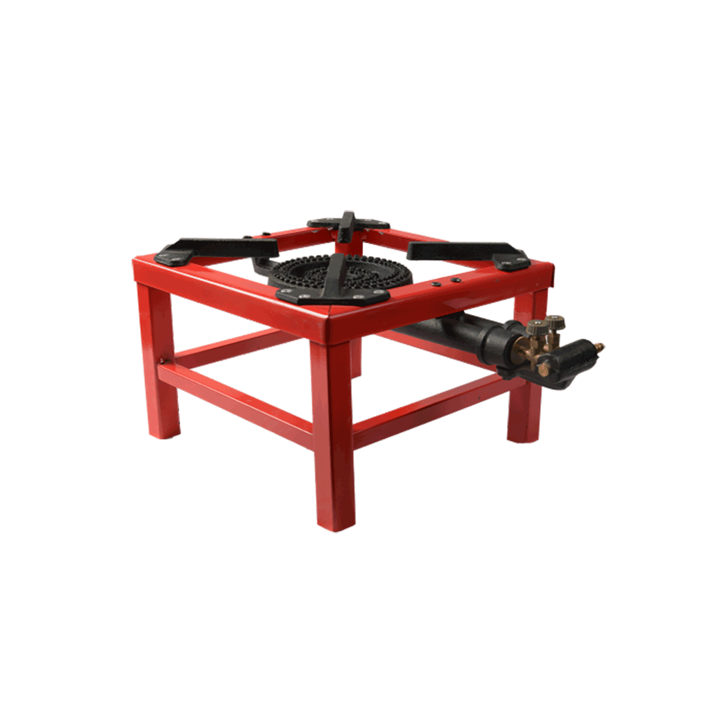 شولة كوفر مفتاحين بقاعدة حديد مدبل موديل 1010022 - احمر