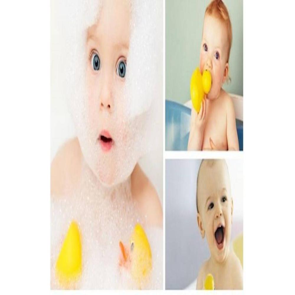  دمى بط مطاطية للتسابق أم وصغار