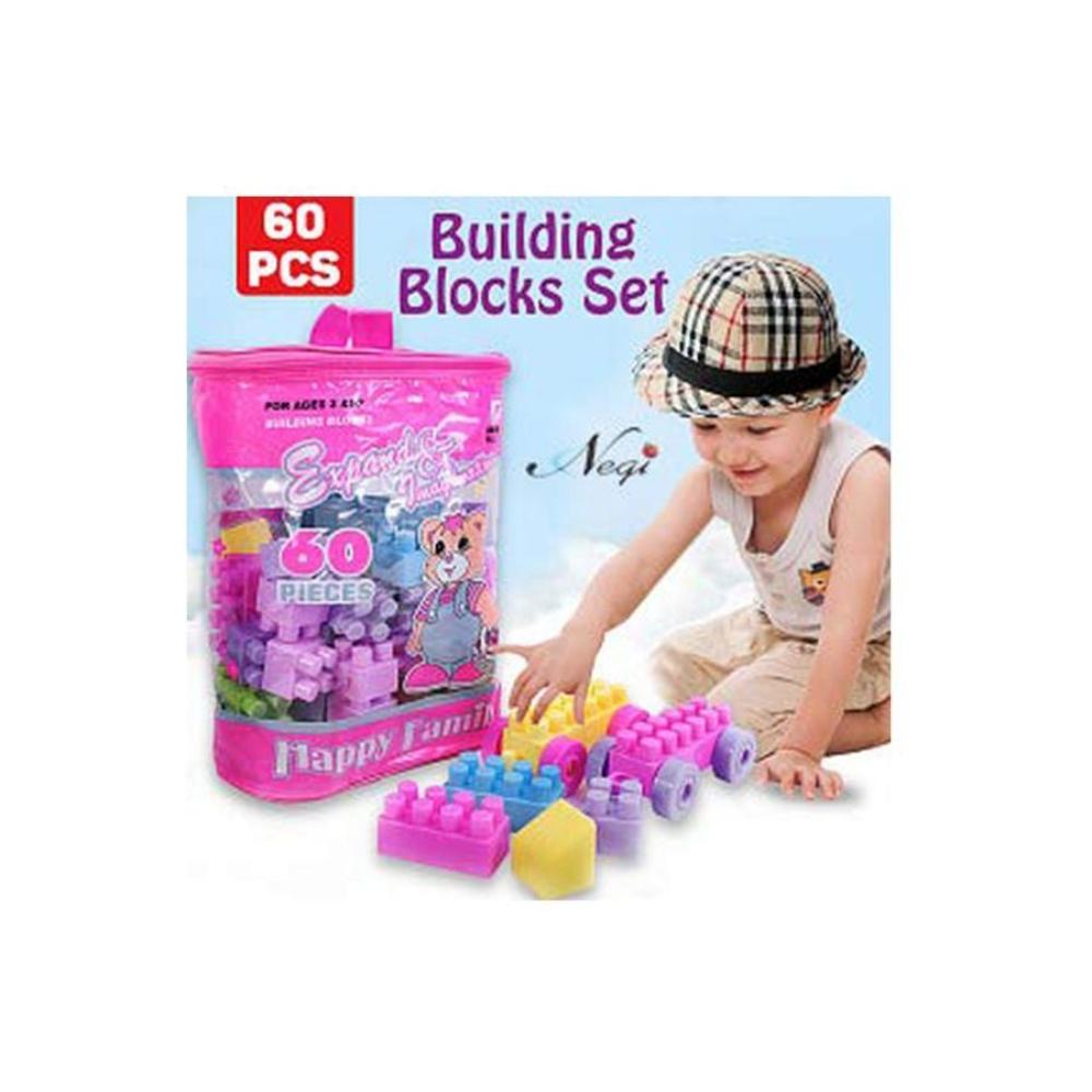 نيجي مجموعة بناء للأطفال - 60 قطعة