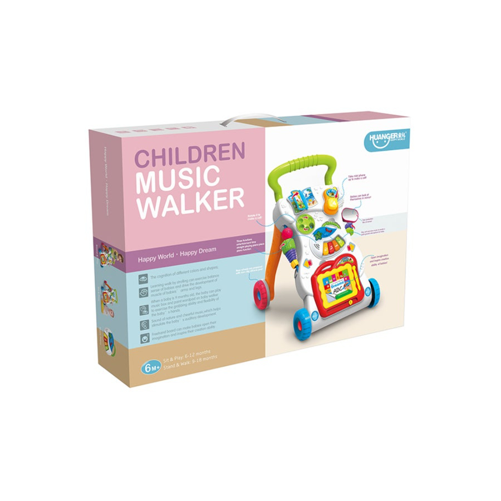 هوانجر مشاية أطفال بموسيقى وإضاءة 