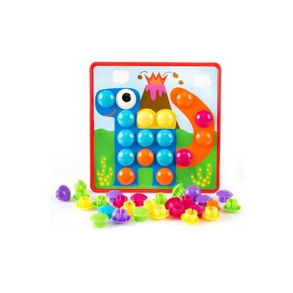  بازل تعليمي ثلاثي الأبعاد - أزرار 