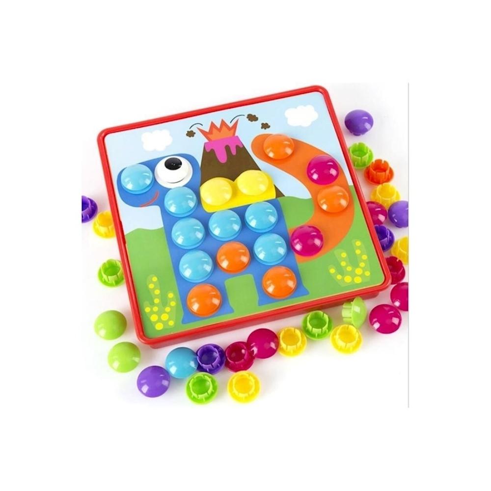  بازل تعليمي ثلاثي الأبعاد - أزرار 