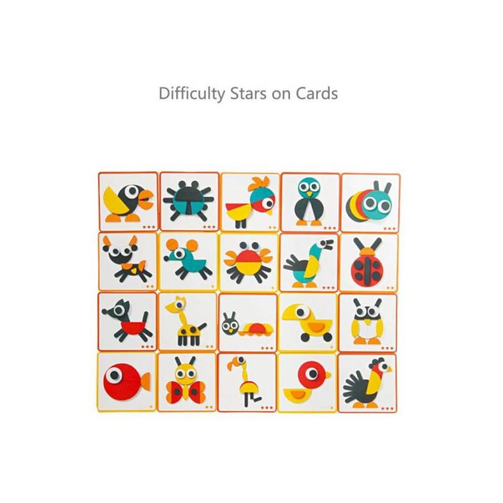  لعبة تركيب الصور الخشبية 