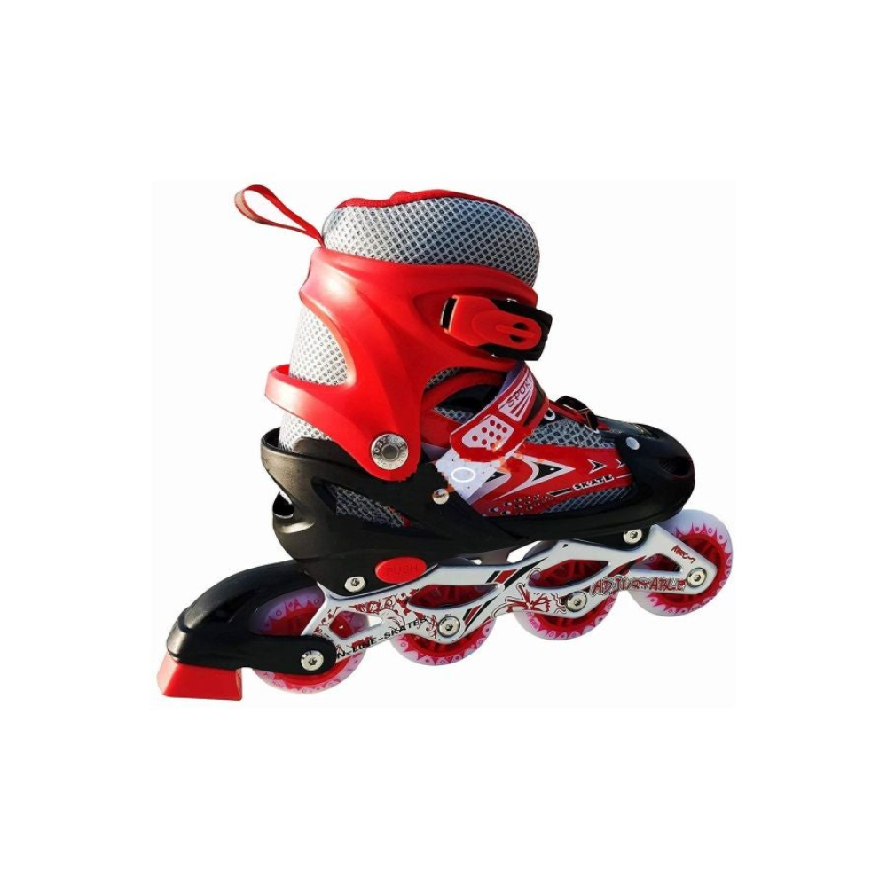 ديلكروكس حذاء تزلج سنيكر لامع وعصري بإضاءة LED وامضة