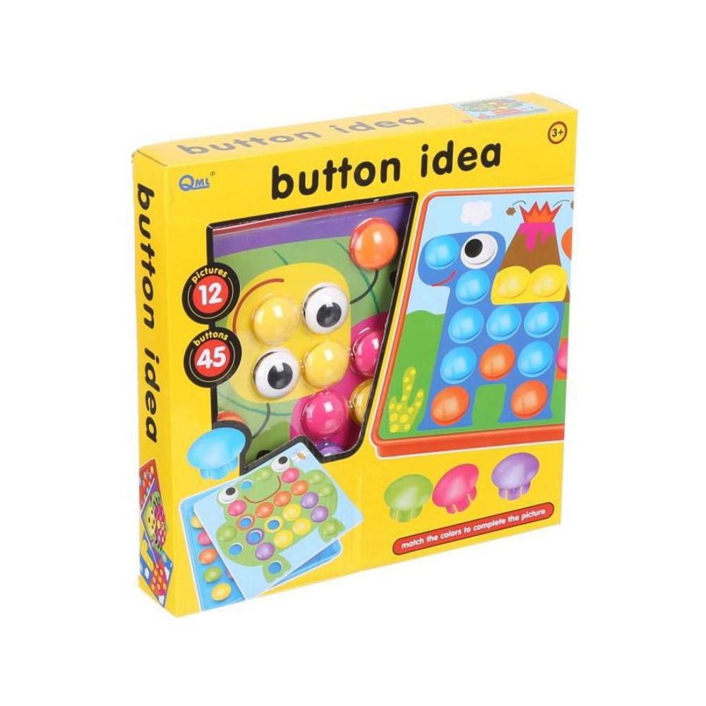  لعبة فكرة الأزرار لتركيب الصور للأطفال - موديل 219