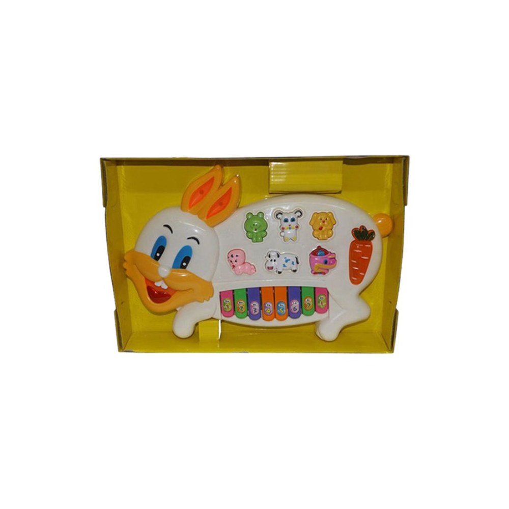  لعبة بيانو أرنب موسيقية للأطفال تعلم مبكر