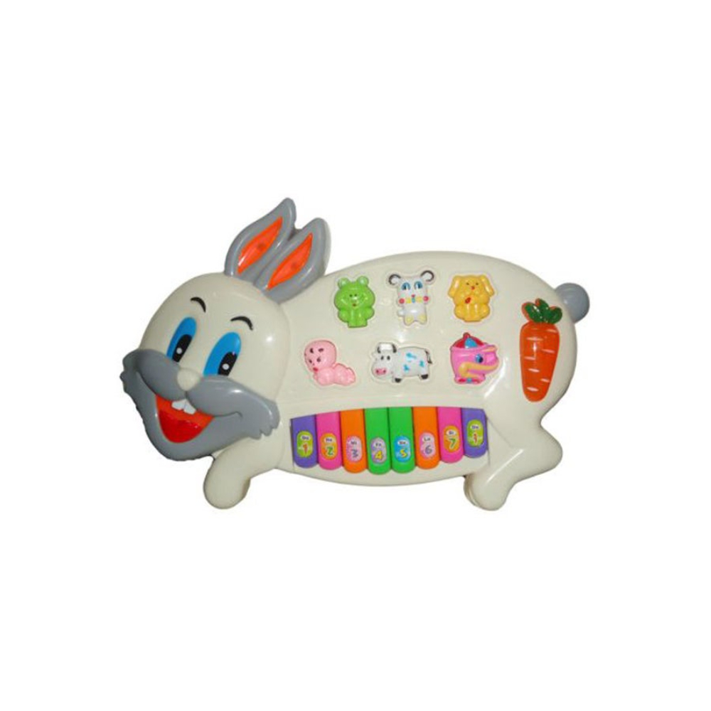  لعبة كهربائية بتصميم أرنب ملون 