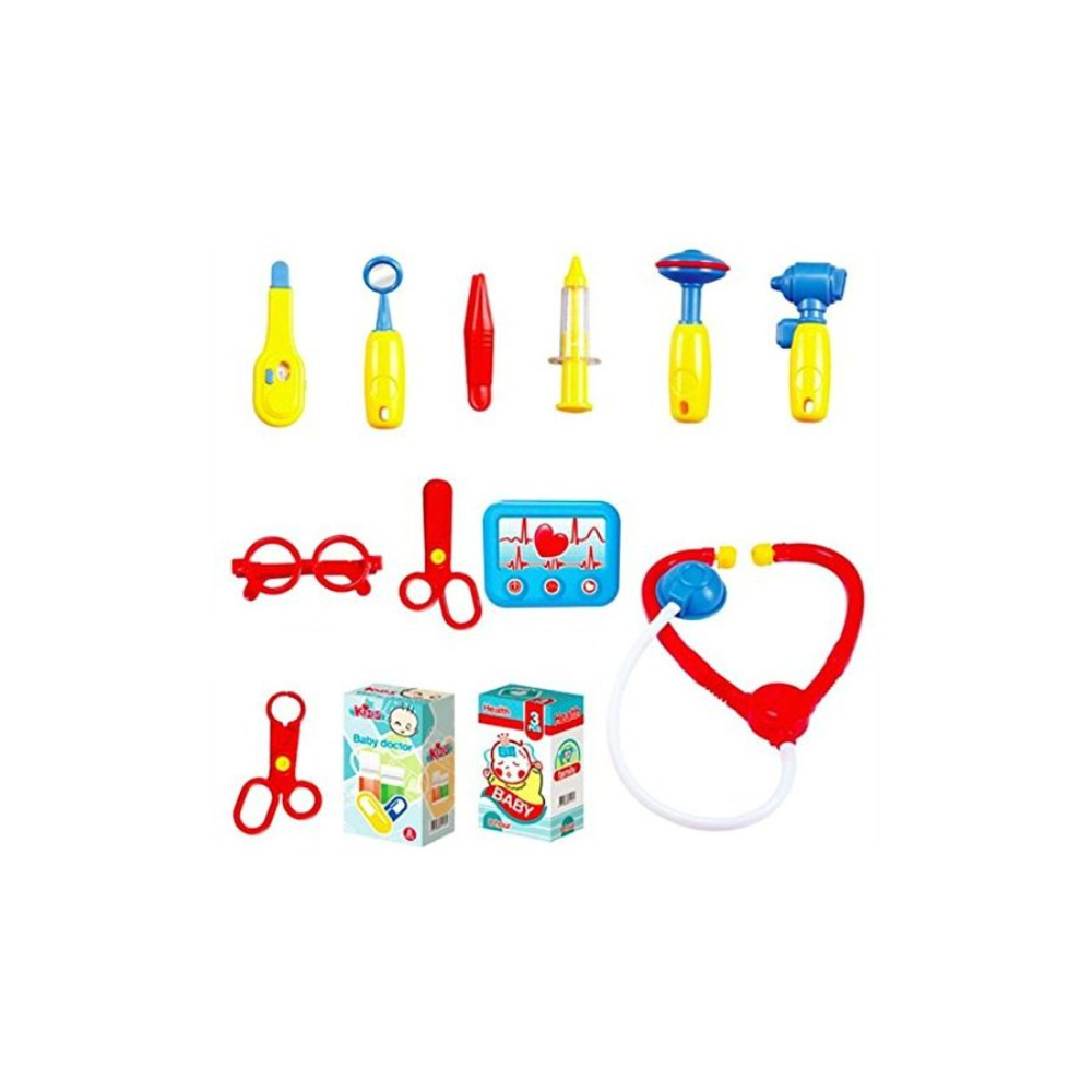 فيكريدا لعبة حقيبة طبية 2 في 1 للممرضين والأطباء