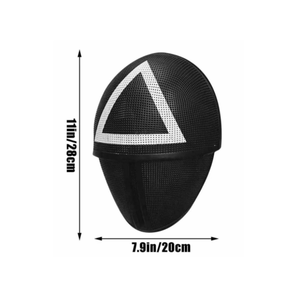  قناع Squid Games مثلث - 28 سم