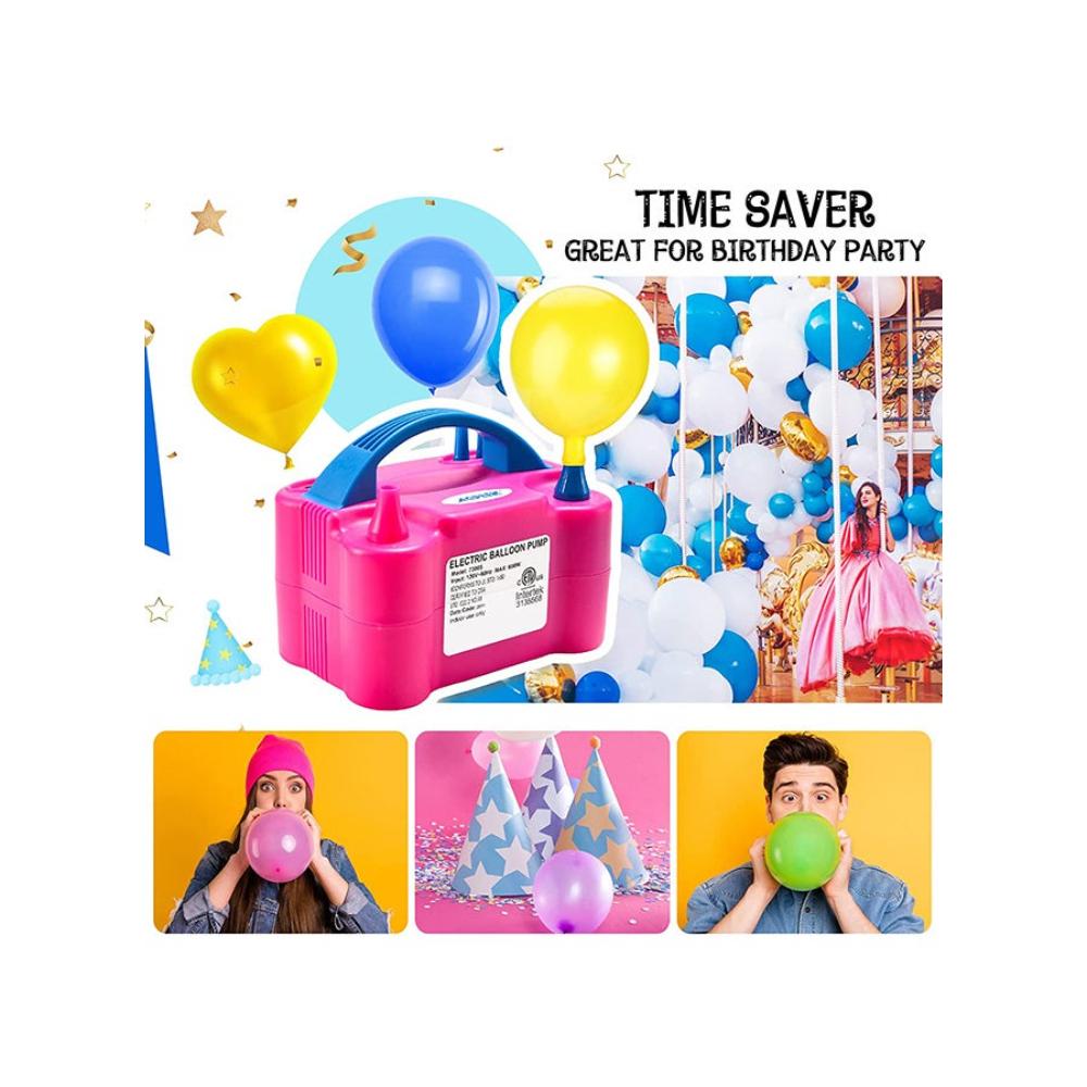  مضخة بالونات كهربائية بحجم - 21x16.5x14 سم