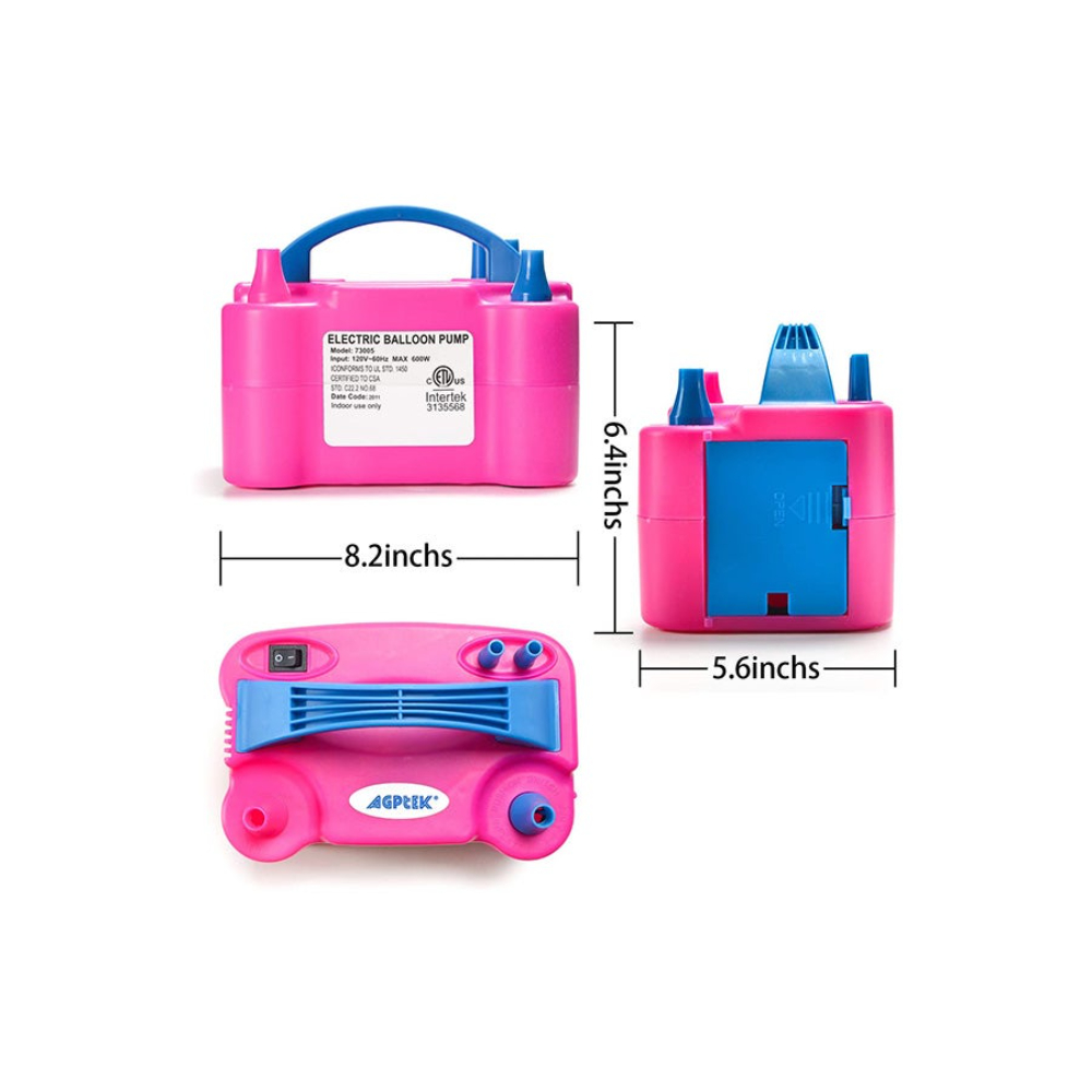  مضخة بالونات كهربائية بحجم - 21x16.5x14 سم