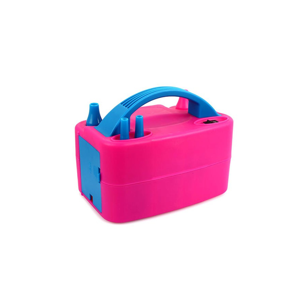  منفاخ هواء كهربائي للبالونات وردي - 20x15x13 سم