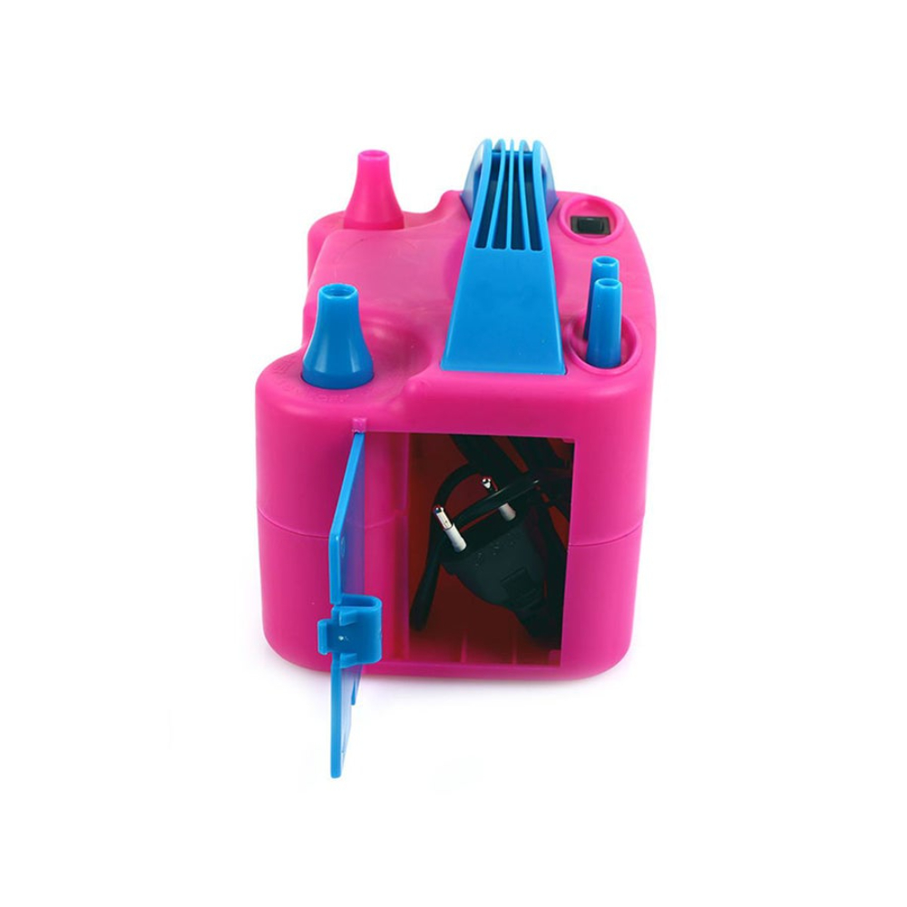  منفاخ هواء كهربائي للبالونات وردي - 20x15x13 سم