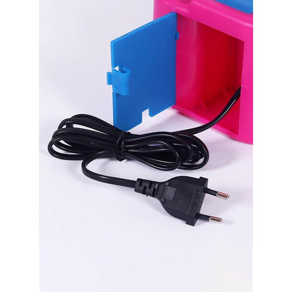  منفاخ هواء كهربائي للبالونات وردي - 20x15x13 سم