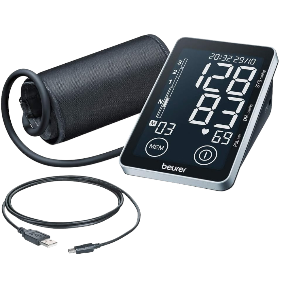 بيورير جهاز قياس ضغط إلكتروني موديل BM51 معصمي - أسود