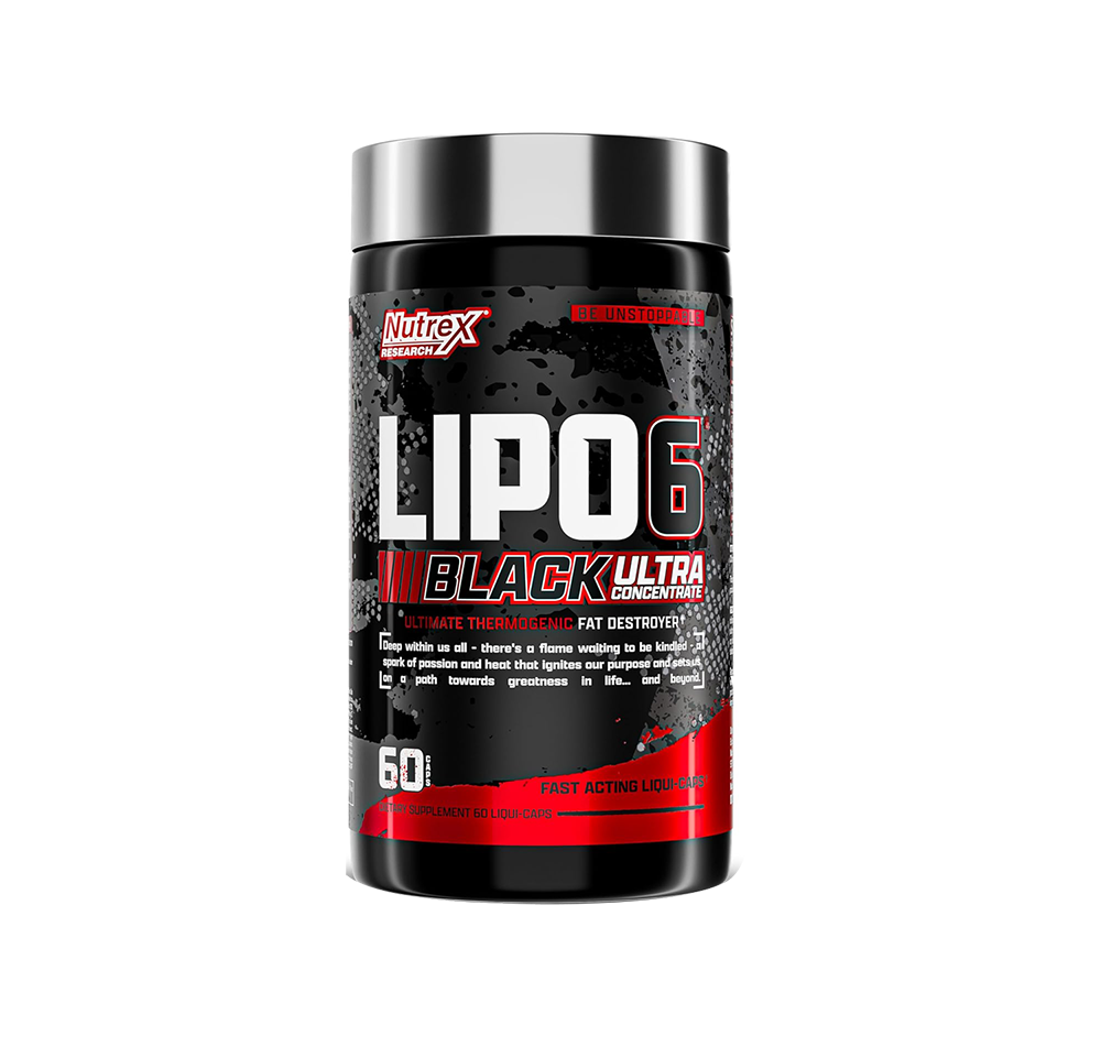 نوتريكس ريسيرش - ليبو6 بلاك تركيز فائق تعزيز خسارة الوزن