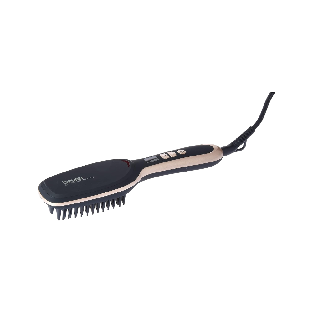 بيورير جهاز مشط مملس الشعر بقوة 45 وات موديل HS 60 -بني