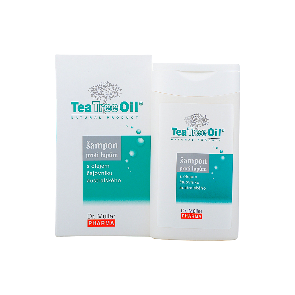 دكتور مولر بانث هير شامبو شعر ضد القشرة بخلاصة زيت شجرة الشاي - 200 مل