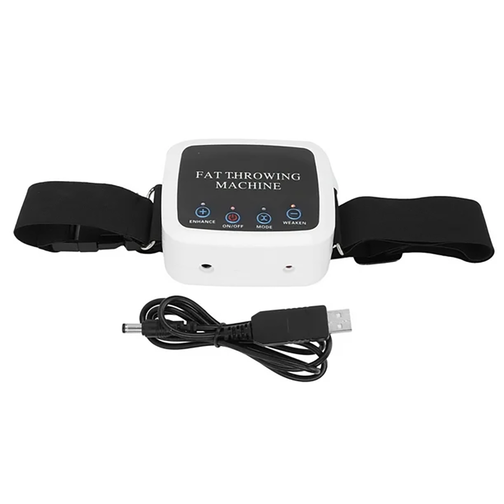 جهاز مساج كهربائي لحرق الدهون و تدليك البطن  -  أسود 