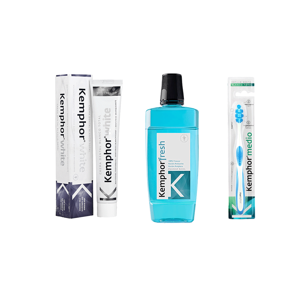 كيمفور مجموعة العناية بالفم و الأسنان - 3 قطع