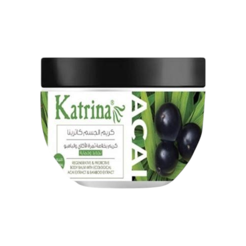 كاترينا كريم الجسم المُجدد بخلاصة ثمرة الأكاي والبامبو - 250 مل