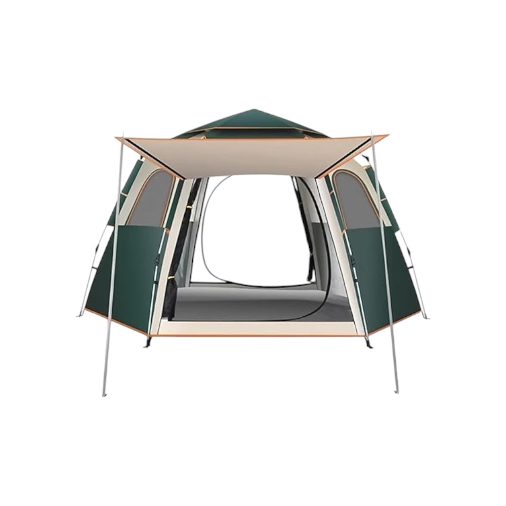 سيفر خيمة تخييم مع رواق تتسع لـ 3-4 أشخاص -  