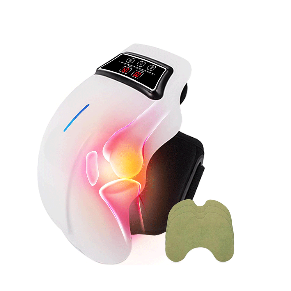جهاز تدليك المفاصل الحراري لتسكين الآلام يعمل بالشحن الأصلي -  أبيض 