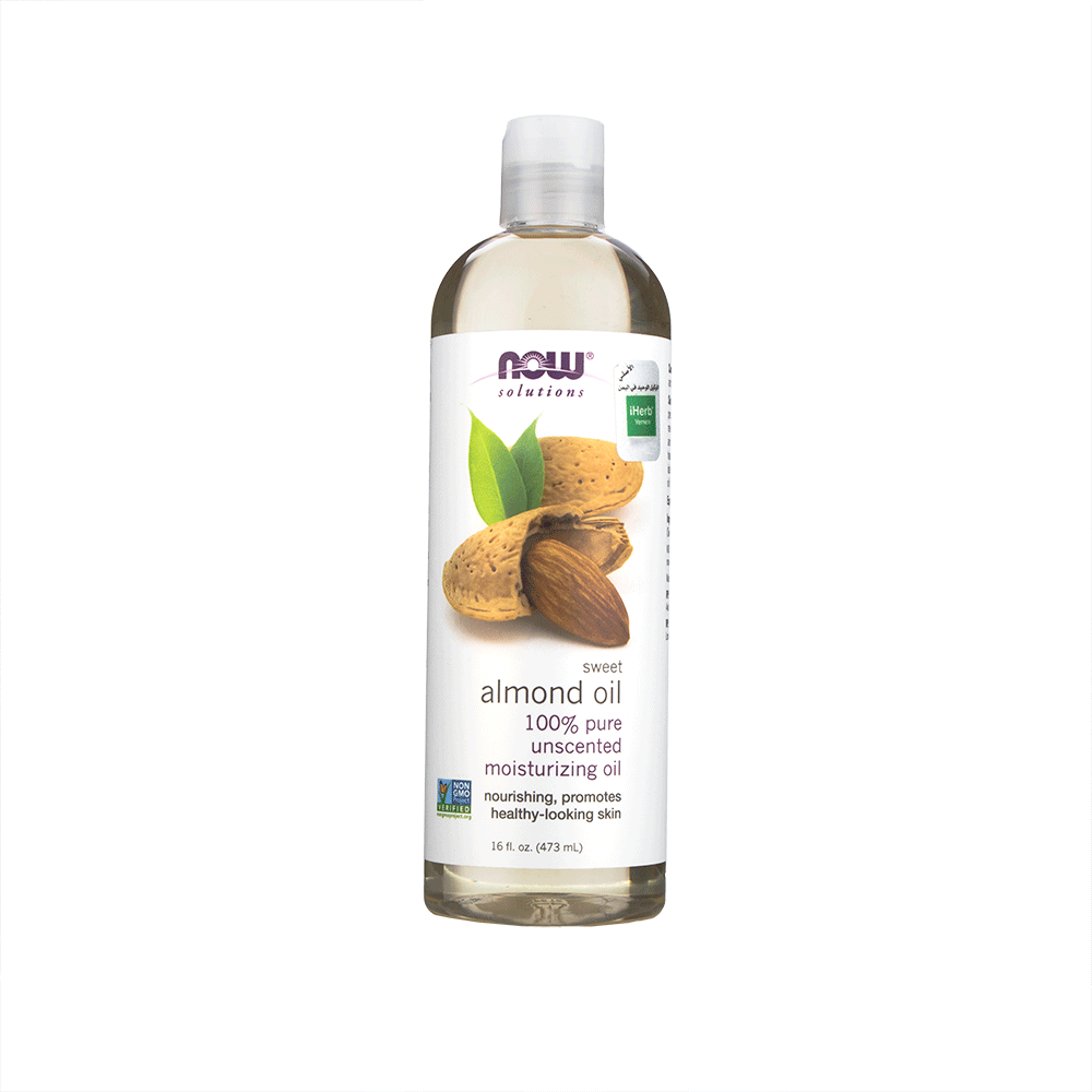 ناو زيت اللوز الحلو لتعزيز البشرة - 450 مل